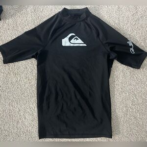 Black, Quiksilver Rashguard, Like New